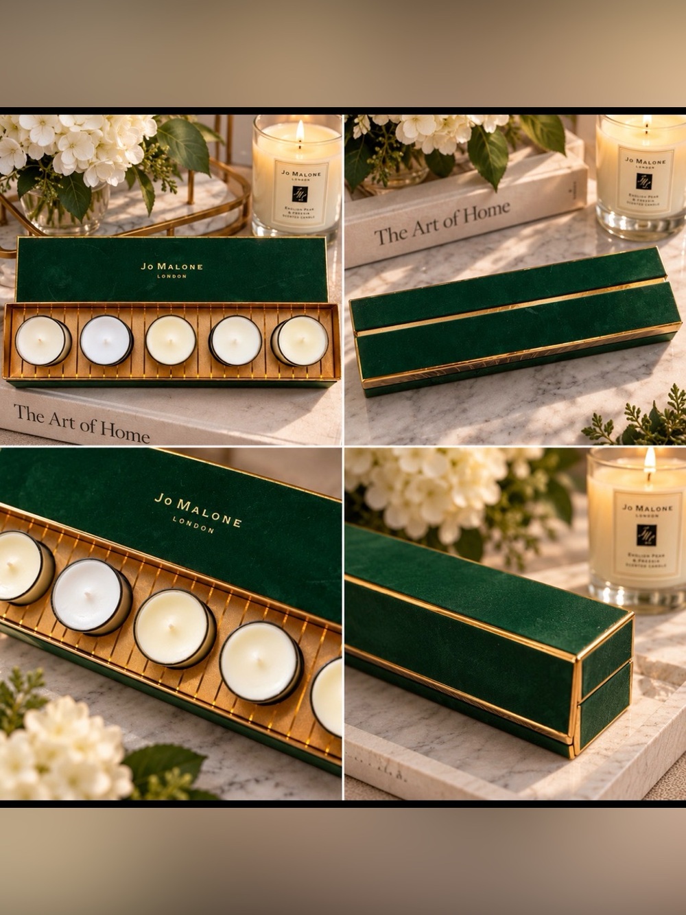 🔥JO MALONE Luxury CANDLES CHRISTMAS Limited edition set NEW Price Firm!